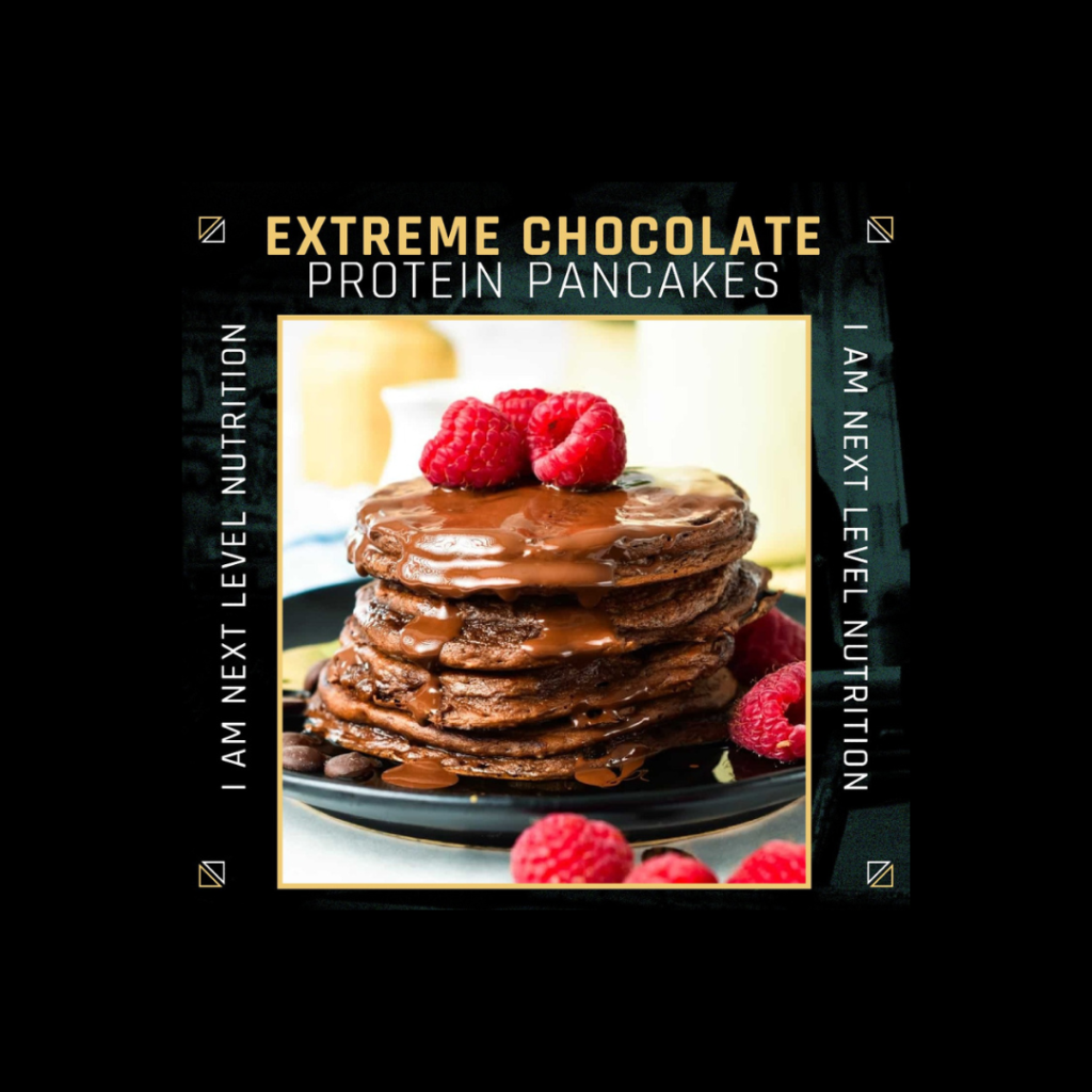 High-protein, chocolate-packed pancakes