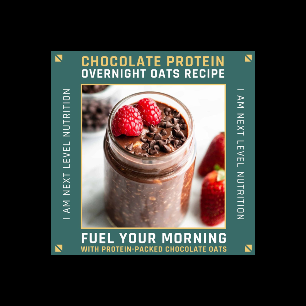 Chocolate Protein Overnight Oats recipe