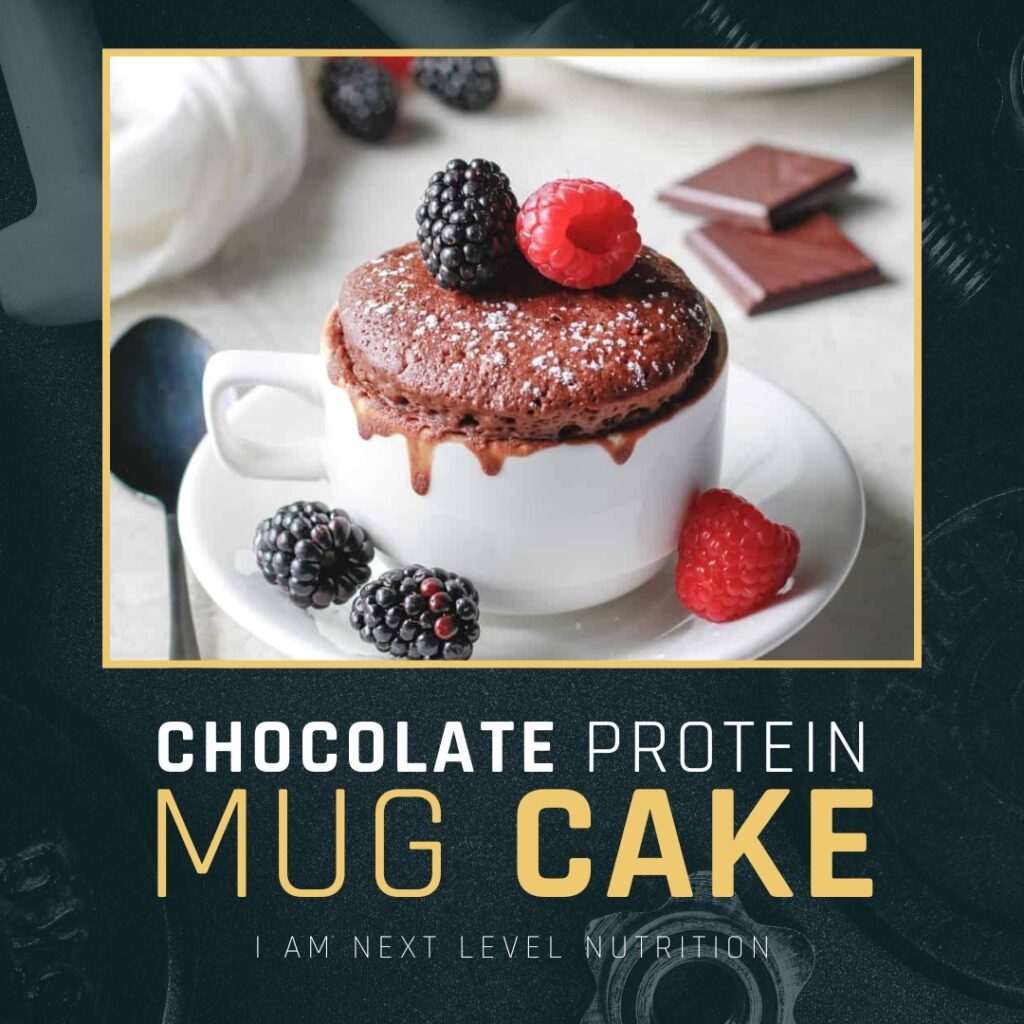 Chocolate Protein Mug Cake